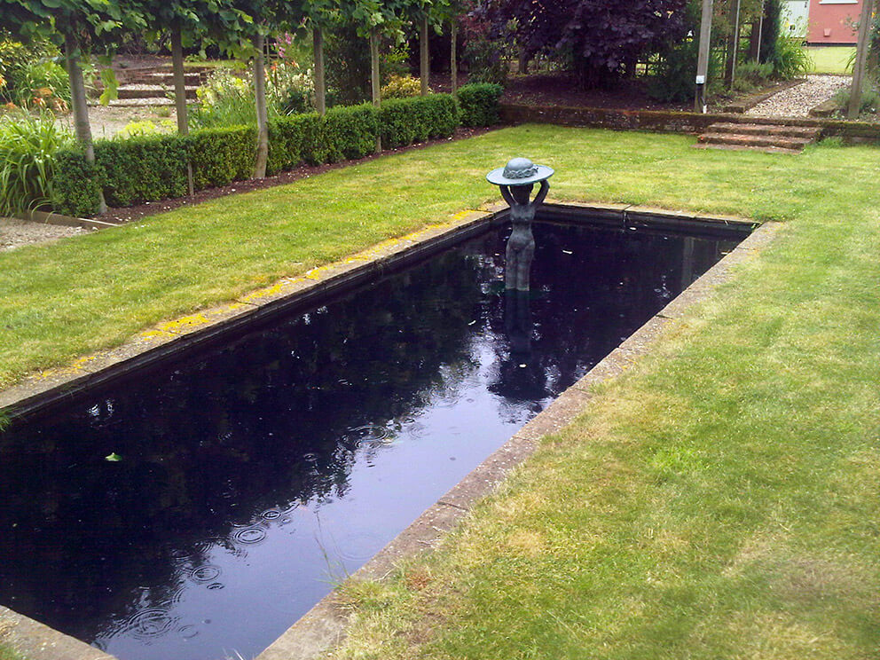 pond construction Norfolk