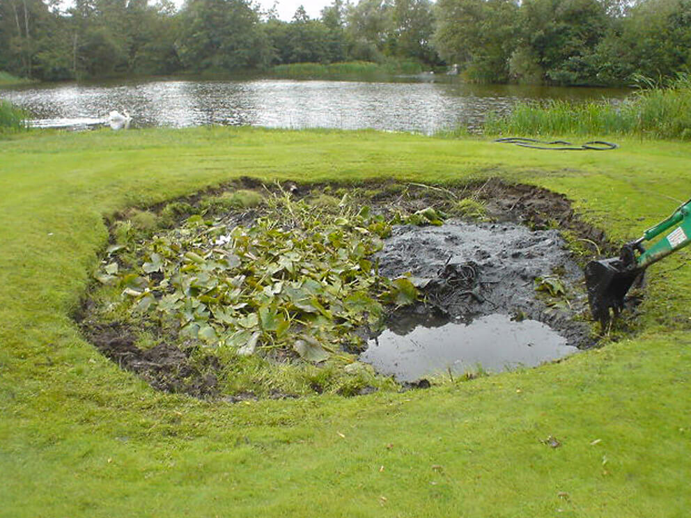 pond disposal Suffolk