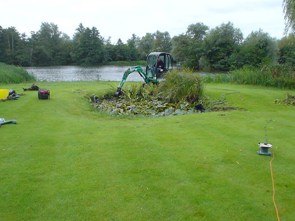 pond disposal